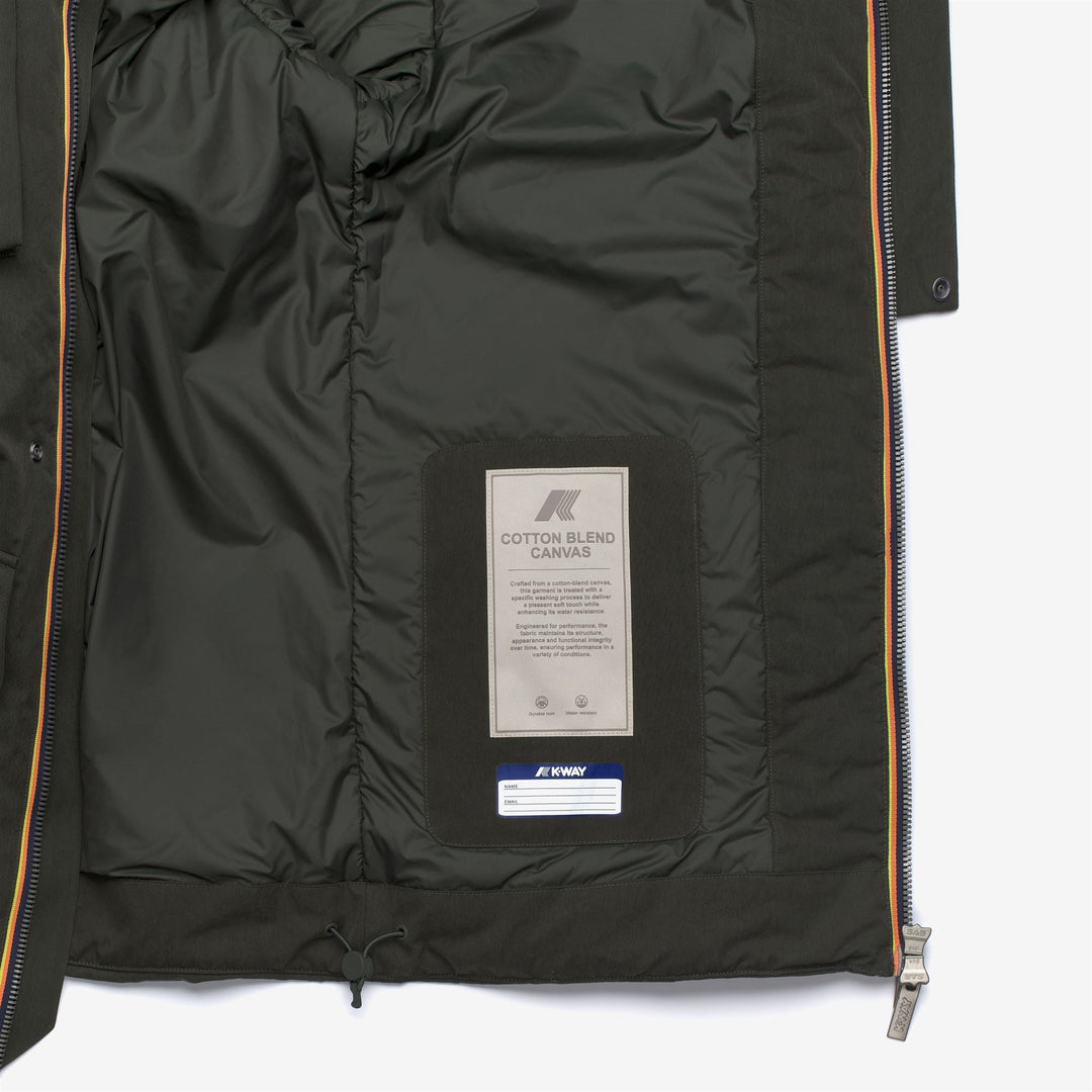 OTTO COTTON FEEL - Jackets - Mid - MAN - Green Blackish Combo main