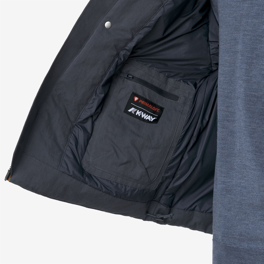 GUILLERMO COTTON FEEL - Jackets - Short - MAN - Blue Airforce Combo