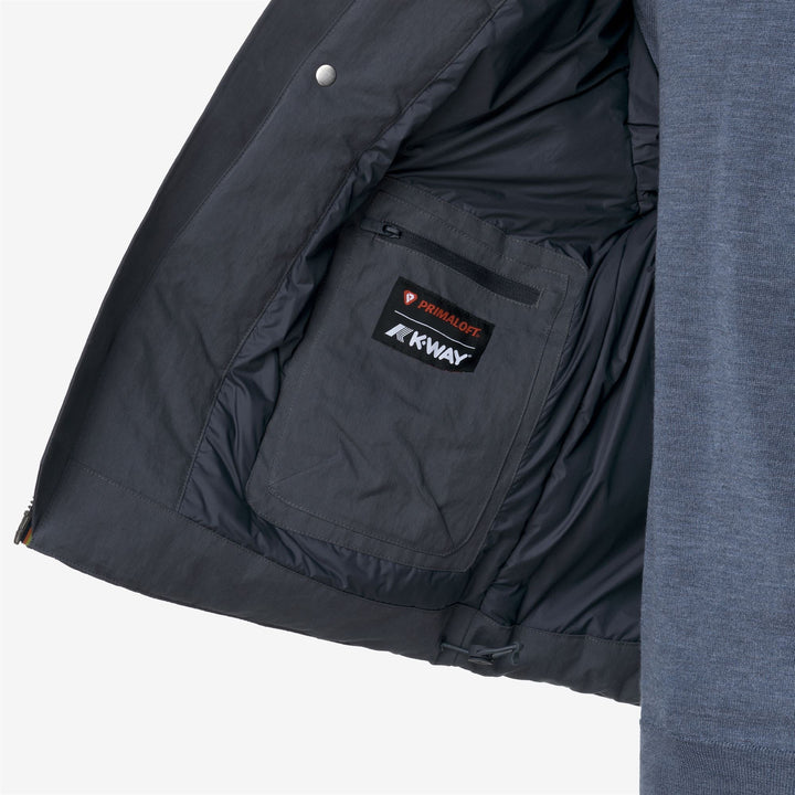 GUILLERMO COTTON FEEL - Jackets - Short - MAN - Blue Airforce Combo