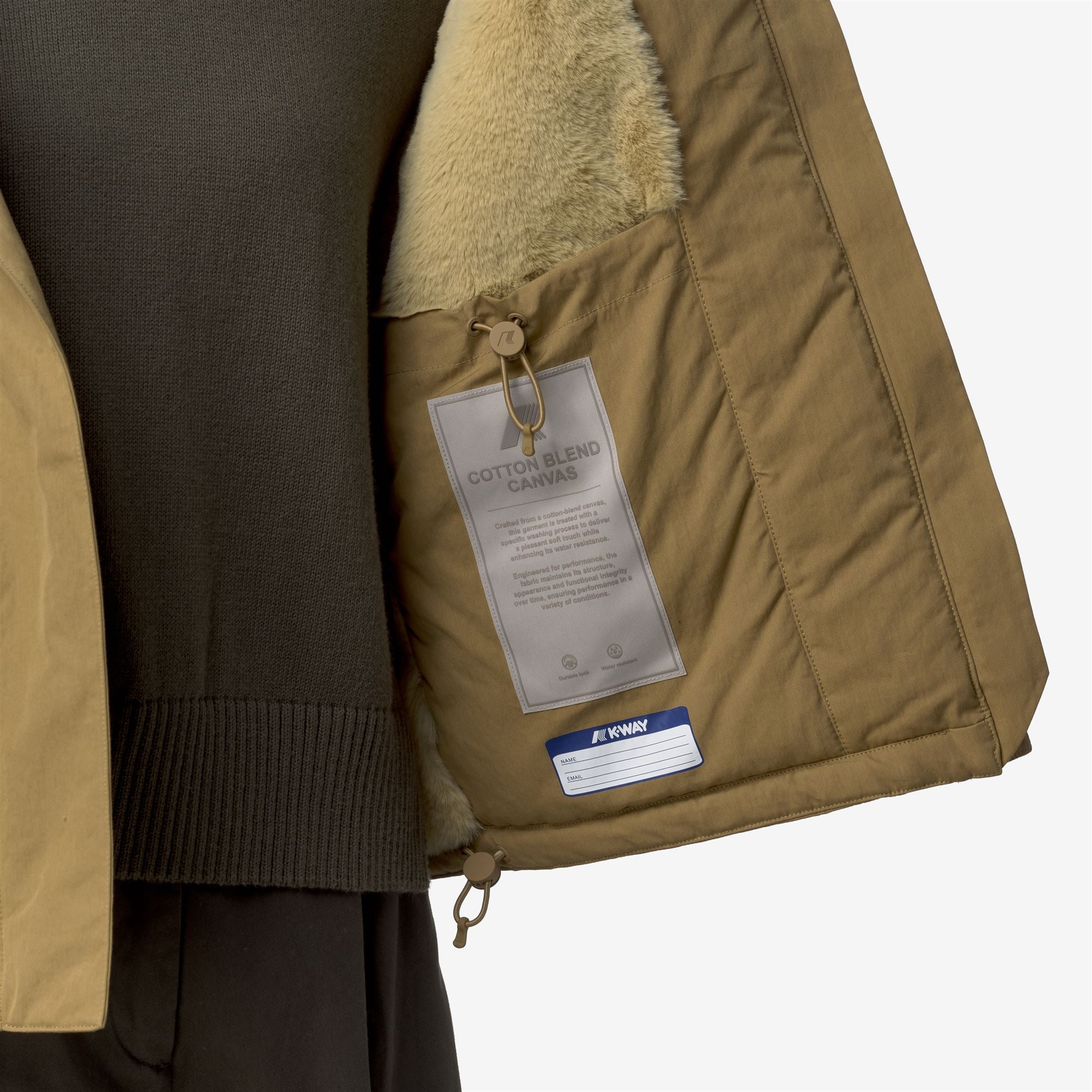Jackets_WOMAN_IDELER COTTON FEEL_Short_Beige Seed-Beige FUR - Commercial 7