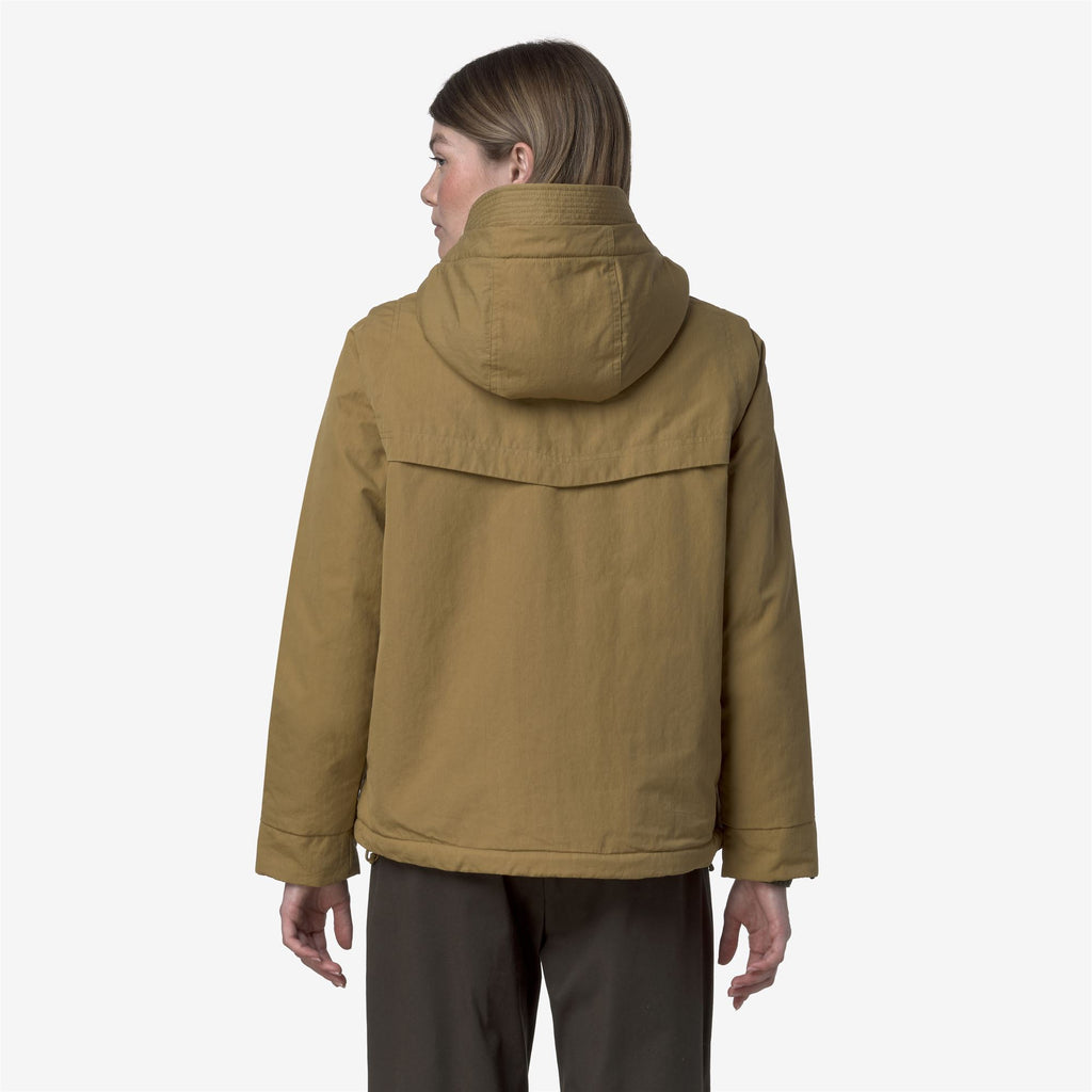Jackets_WOMAN_IDELER COTTON FEEL_Short_Beige Seed-Beige FUR - Commercial 6