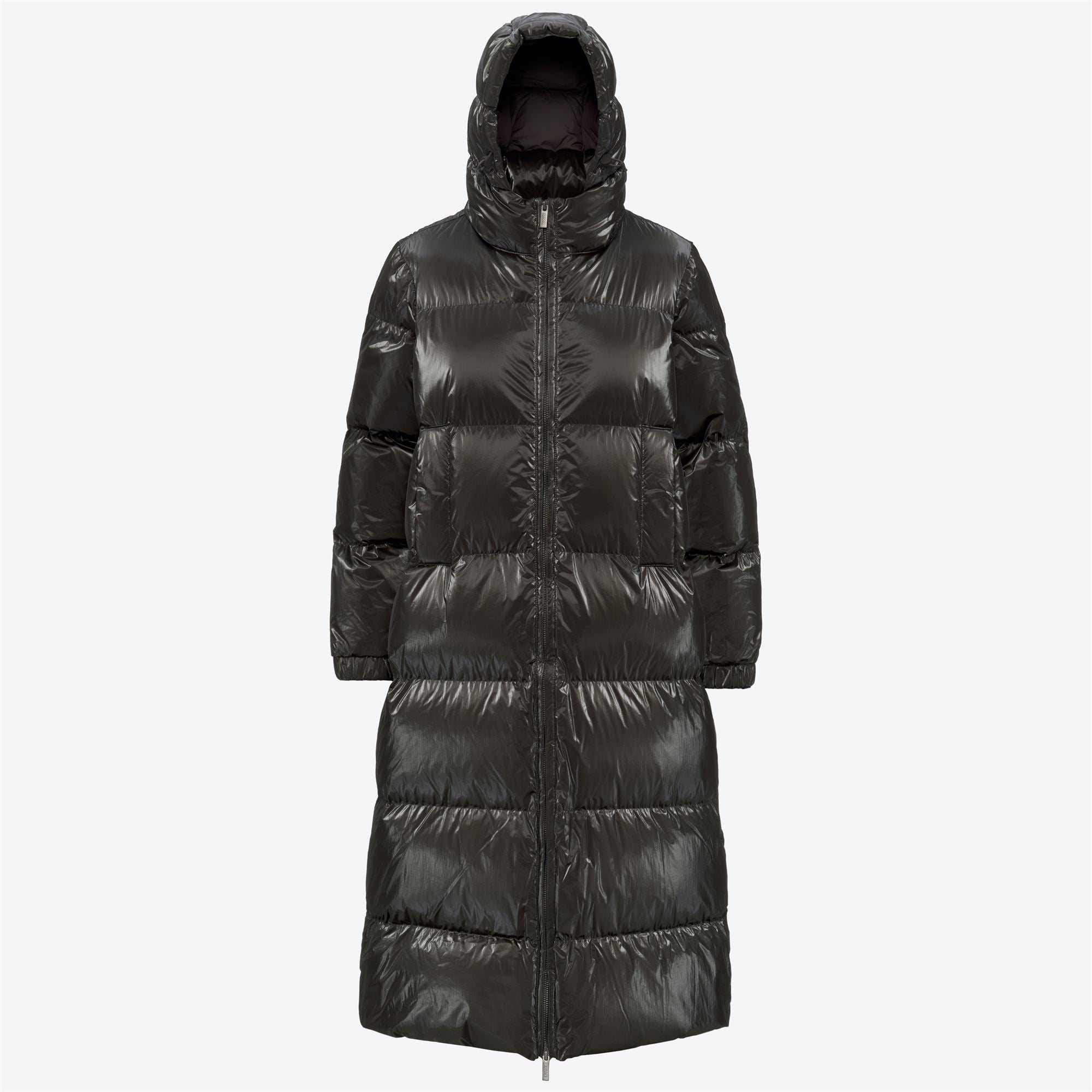Jackets_WOMAN_RUENNE THERMO PEARLY_Long_Black Olive Combo - Black Olive - Commercial 1