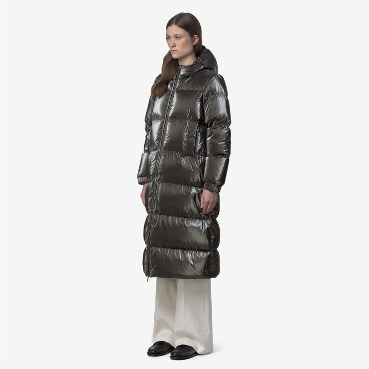 RUENNE THERMO PEARLY - Jackets - Long - WOMAN - Black Olive Combo