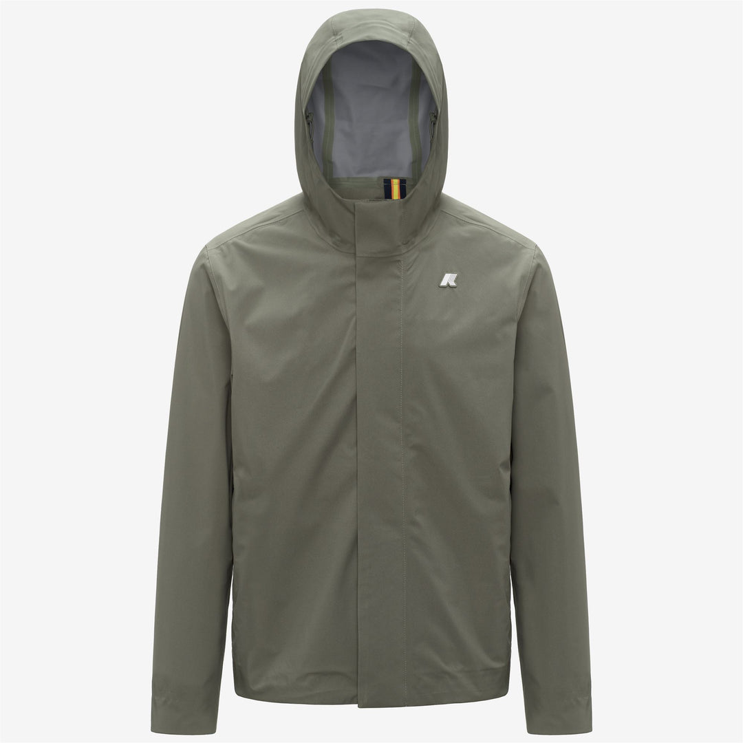 JACKO STRETCH 2L - Vestes - Court - Homme - Green Lichen 01