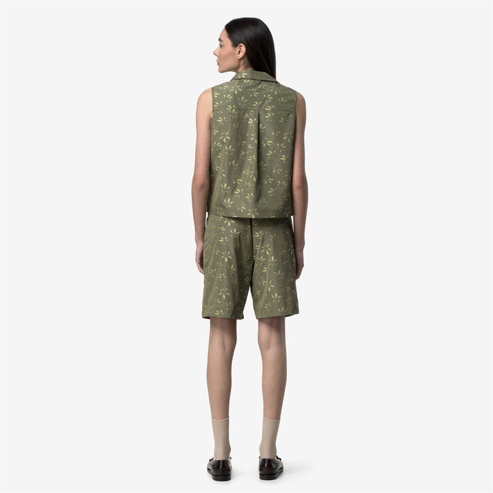 ANTY EMBY JACQUARD - Chemises - Haut - Femme - GREEN-LIME JACQUARD-Green Lichen-Green Dk Lime 5