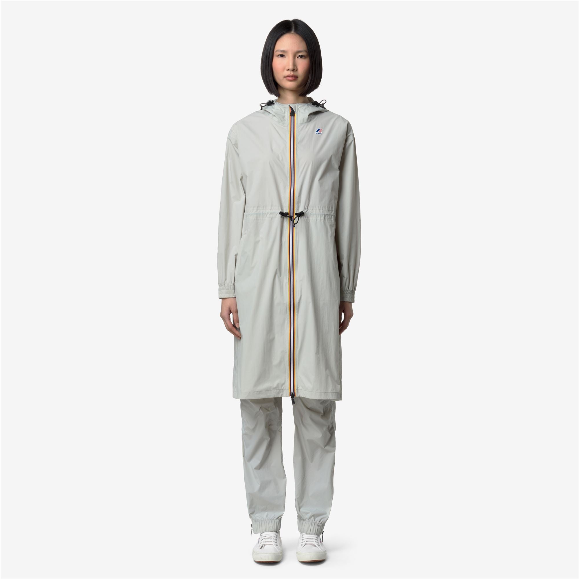Jackets_WOMAN_LE VRAI 4.0 DELIA_3/4 Length_BEIGE LT - Commercial 4