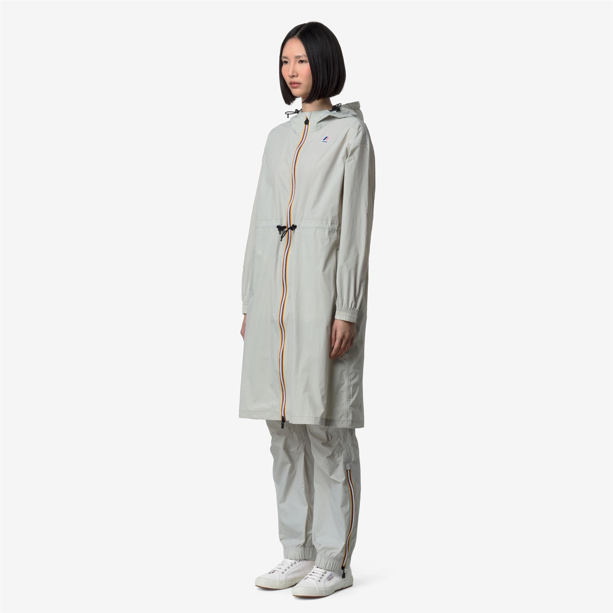 Jackets_WOMAN_LE VRAI 4.0 DELIA_3/4 Length_BEIGE LT - Commercial 5