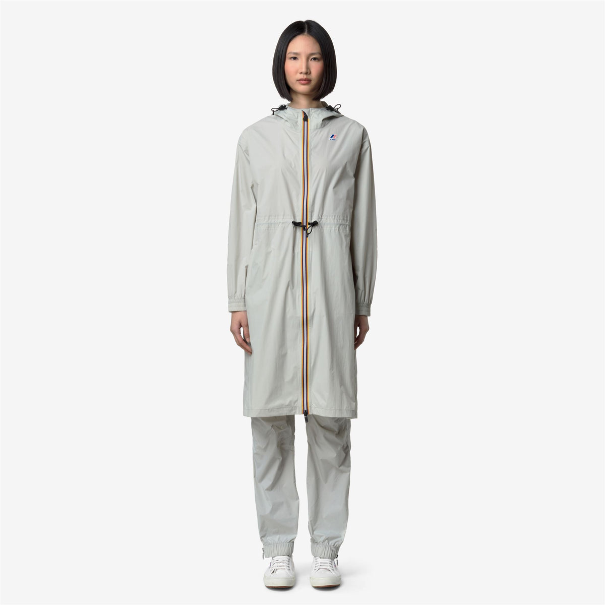 Jackets_WOMAN_LE VRAI 4.0 DELIA_3/4 Length_BEIGE LT - Commercial 4