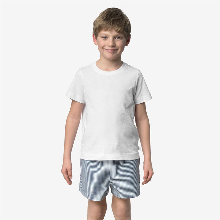 P. HAZEL STRIPES BEACH - Maillots de bain - Maillots de bain - Garçon - White-Blue Depth 2