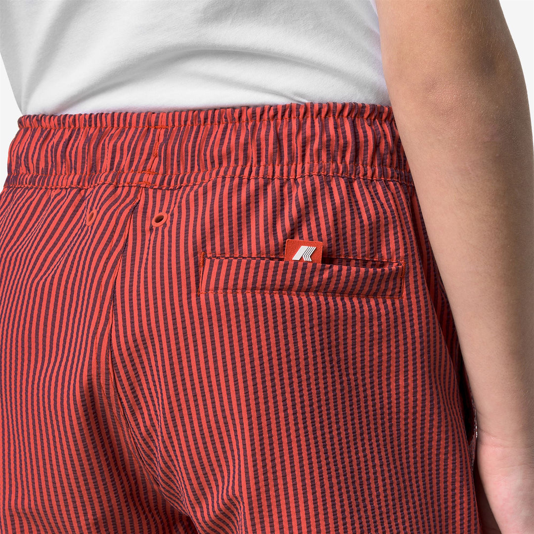 P. HAZEL STRIPES BEACH - Maillots de bain - Maillots de bain - Garçon - Blue Insignia-Red Poppy main
