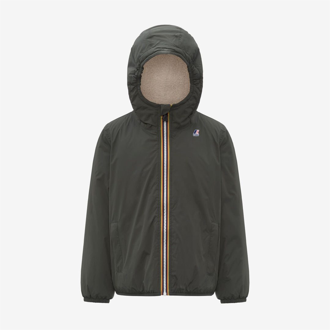 P. LE VRAI 4.0 CLAUDE ORSETTO - Jackets - Mid - KID UNISEX - GREEN BLACKISH
