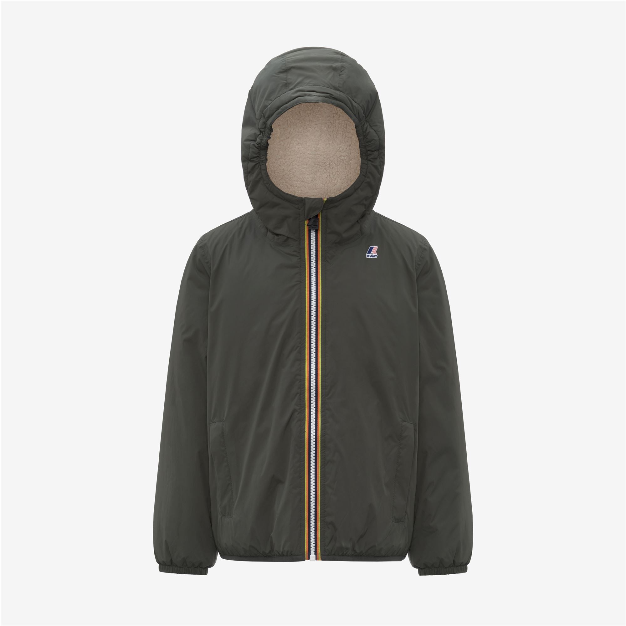 Jackets_KID UNISEX_P. LE VRAI 4.0 CLAUDE ORSETTO_Mid_GREEN BLACKISH - Commercial 1