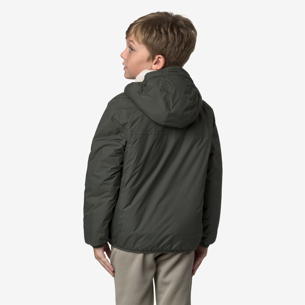 Jackets_KID UNISEX_P. LE VRAI 4.0 CLAUDE ORSETTO_Mid_GREEN BLACKISH - Commercial 3