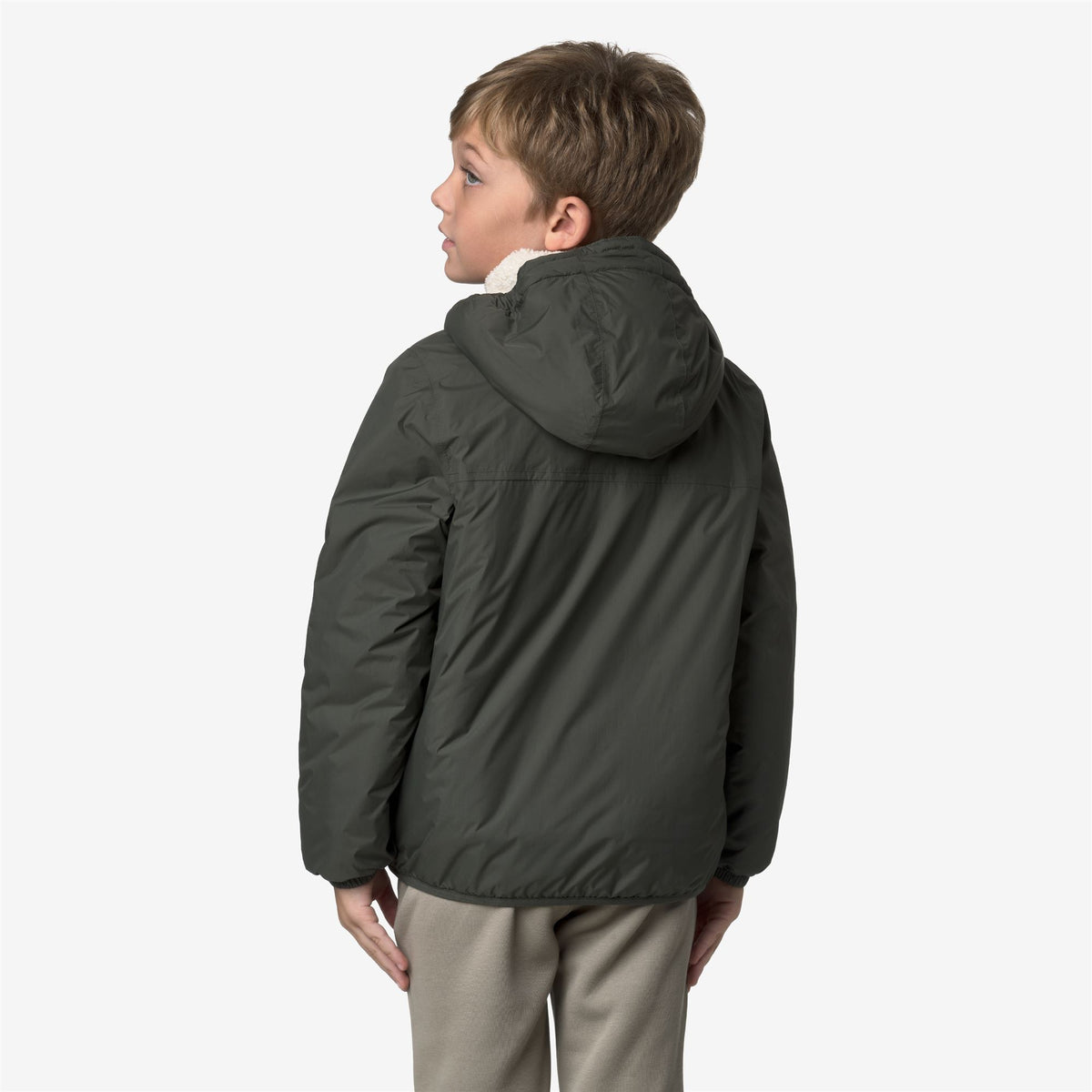 Jackets_KID UNISEX_P. LE VRAI 4.0 CLAUDE ORSETTO_Mid_GREEN BLACKISH - Commercial 6