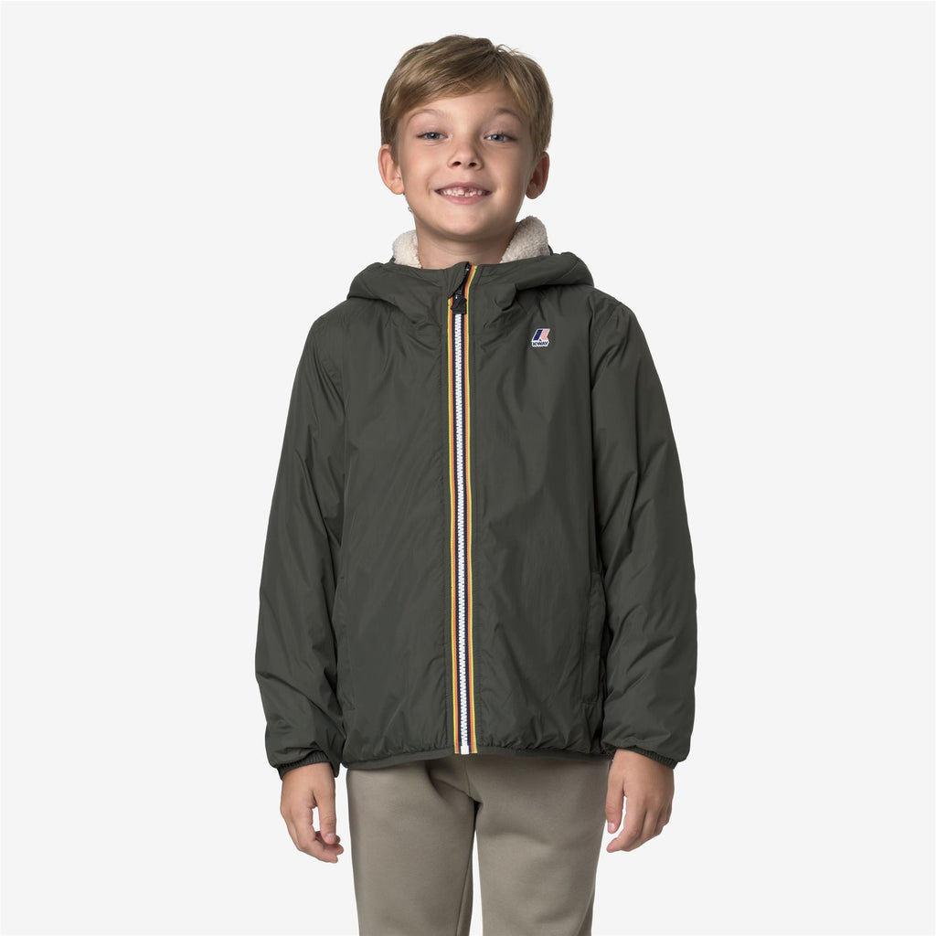 Jackets_KID UNISEX_P. LE VRAI 4.0 CLAUDE ORSETTO_Mid_GREEN BLACKISH - Commercial 4