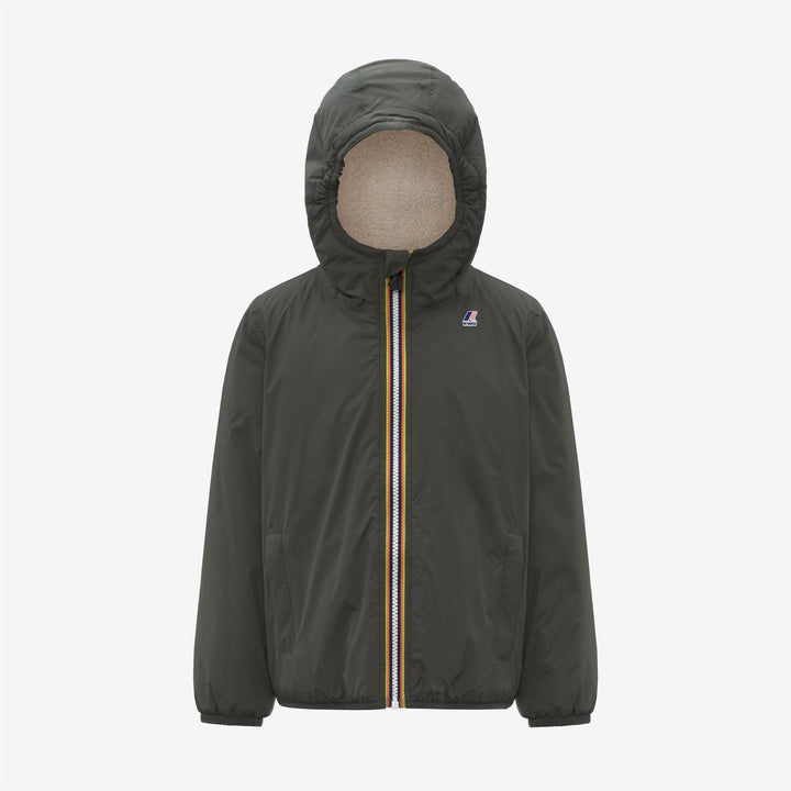 P. LE VRAI 4.0 CLAUDE ORSETTO - Jackets - Mid - KID UNISEX - GREEN BLACKISH