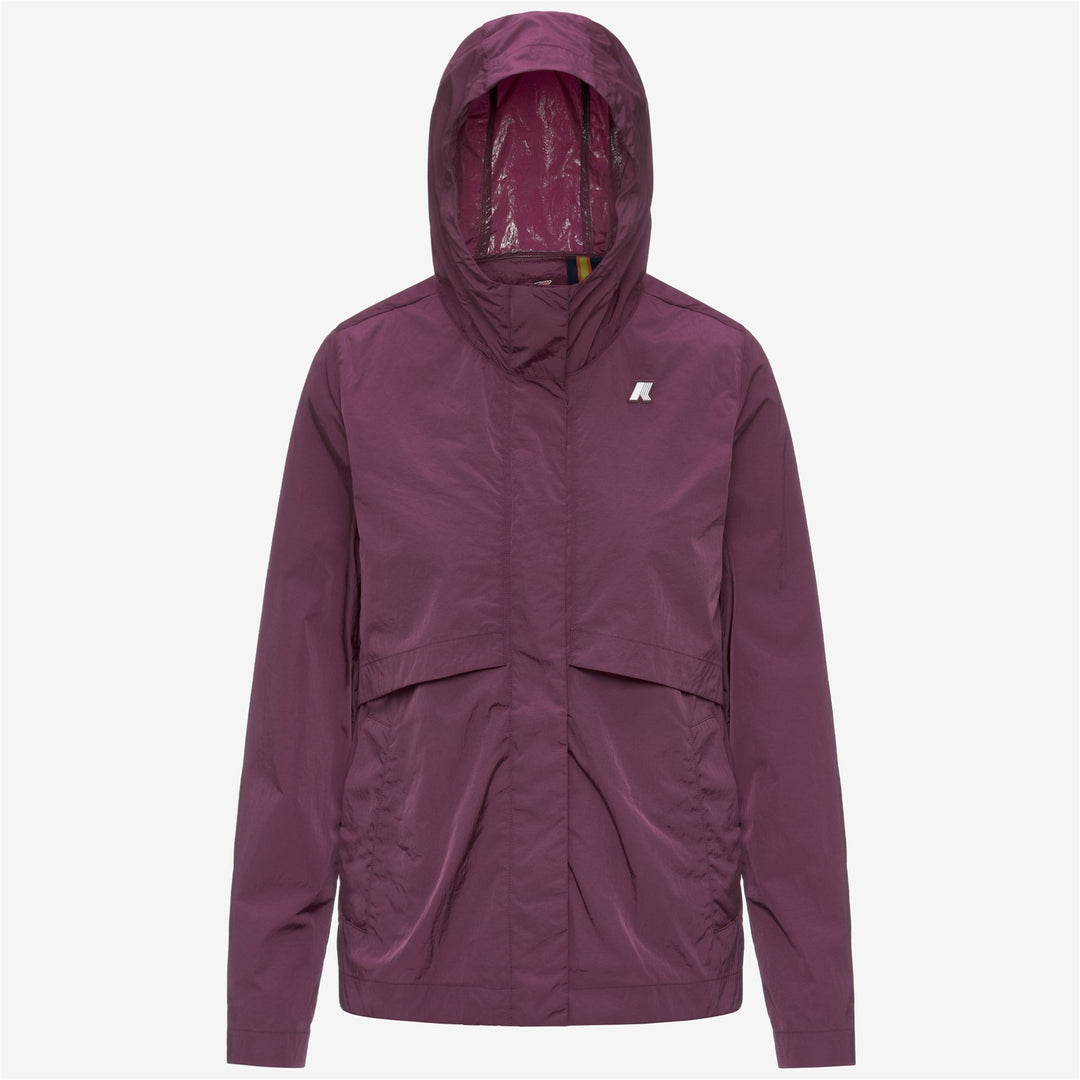 SOPHILE SATIN GLASS - Vestes - Court - Femme - Violet Mauve Wine 01