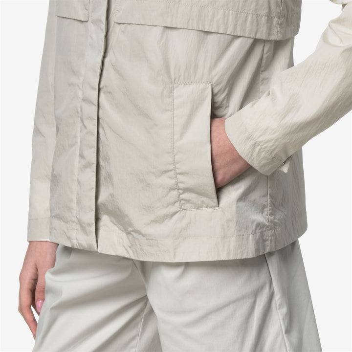 SOPHILE SATIN GLASS - Vestes - Court - Femme - BEIGE LT 5