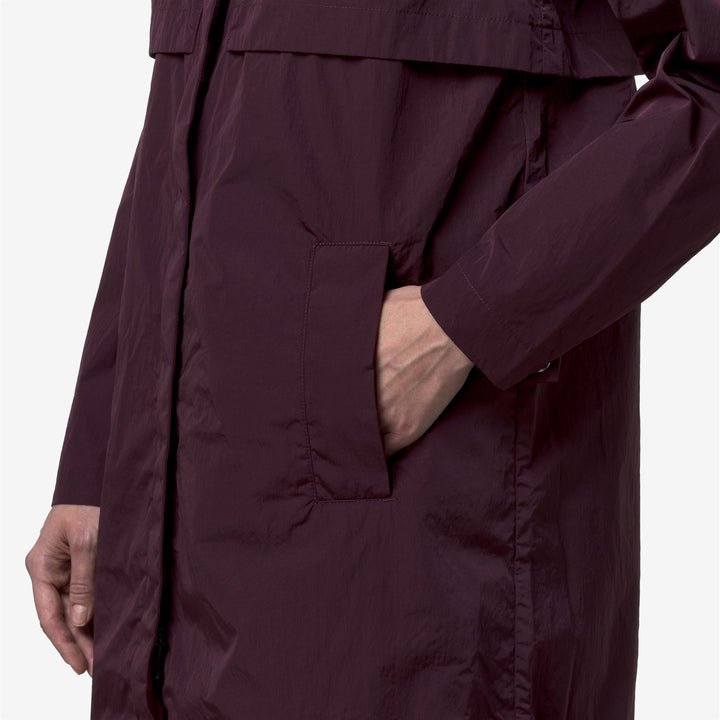 SOPHILENE SATIN GLASS - Vestes - Milieu - Femme - Violet Mauve Wine 2