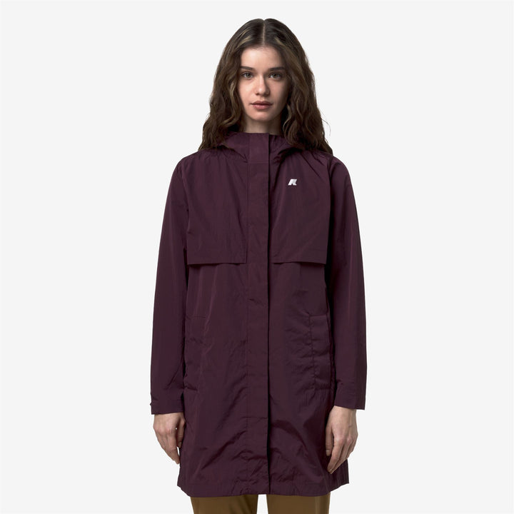 SOPHILENE SATIN GLASS - Vestes - Milieu - Femme - Violet Mauve Wine 3