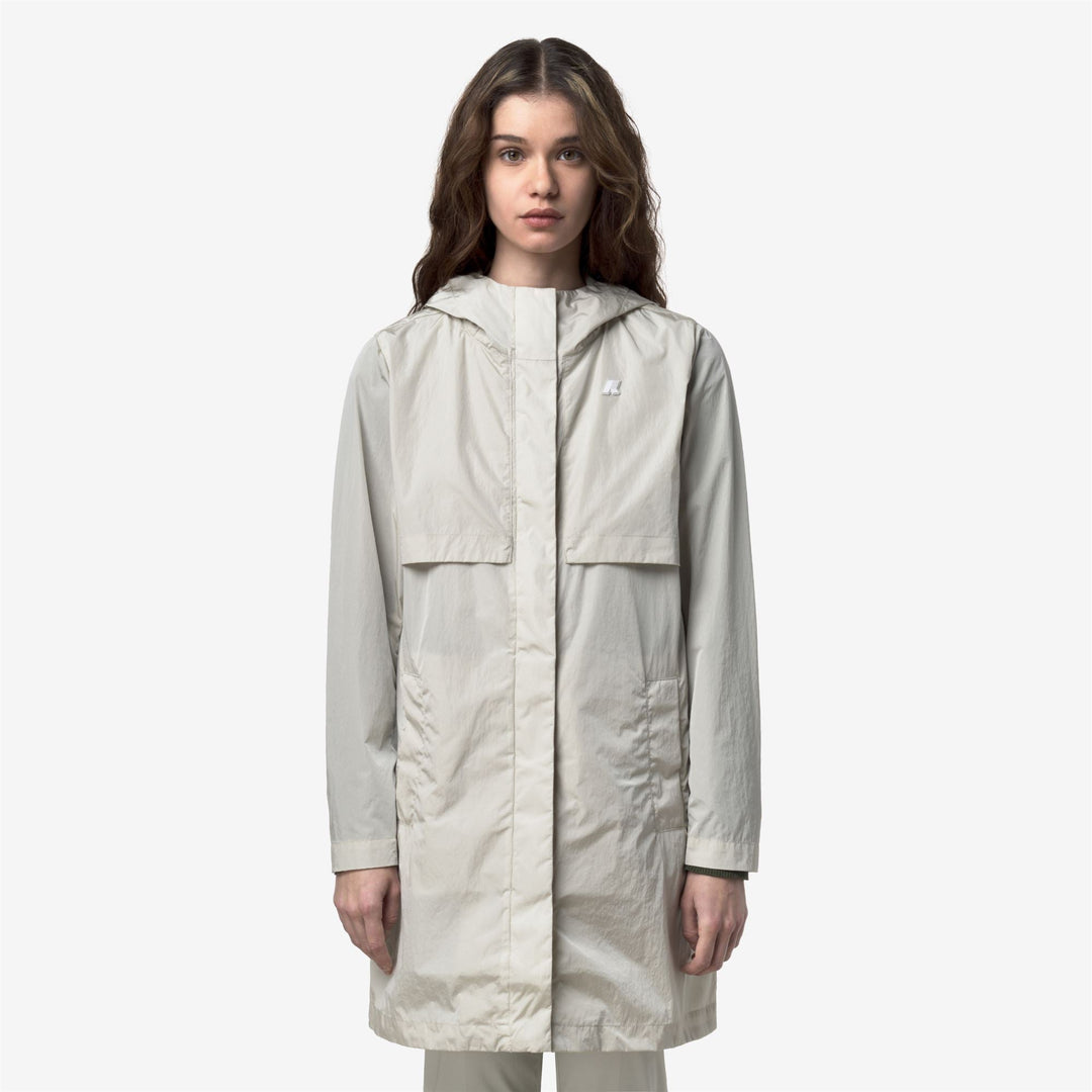 SOPHILENE SATIN GLASS - Vestes - Milieu - Femme - BEIGE LT main