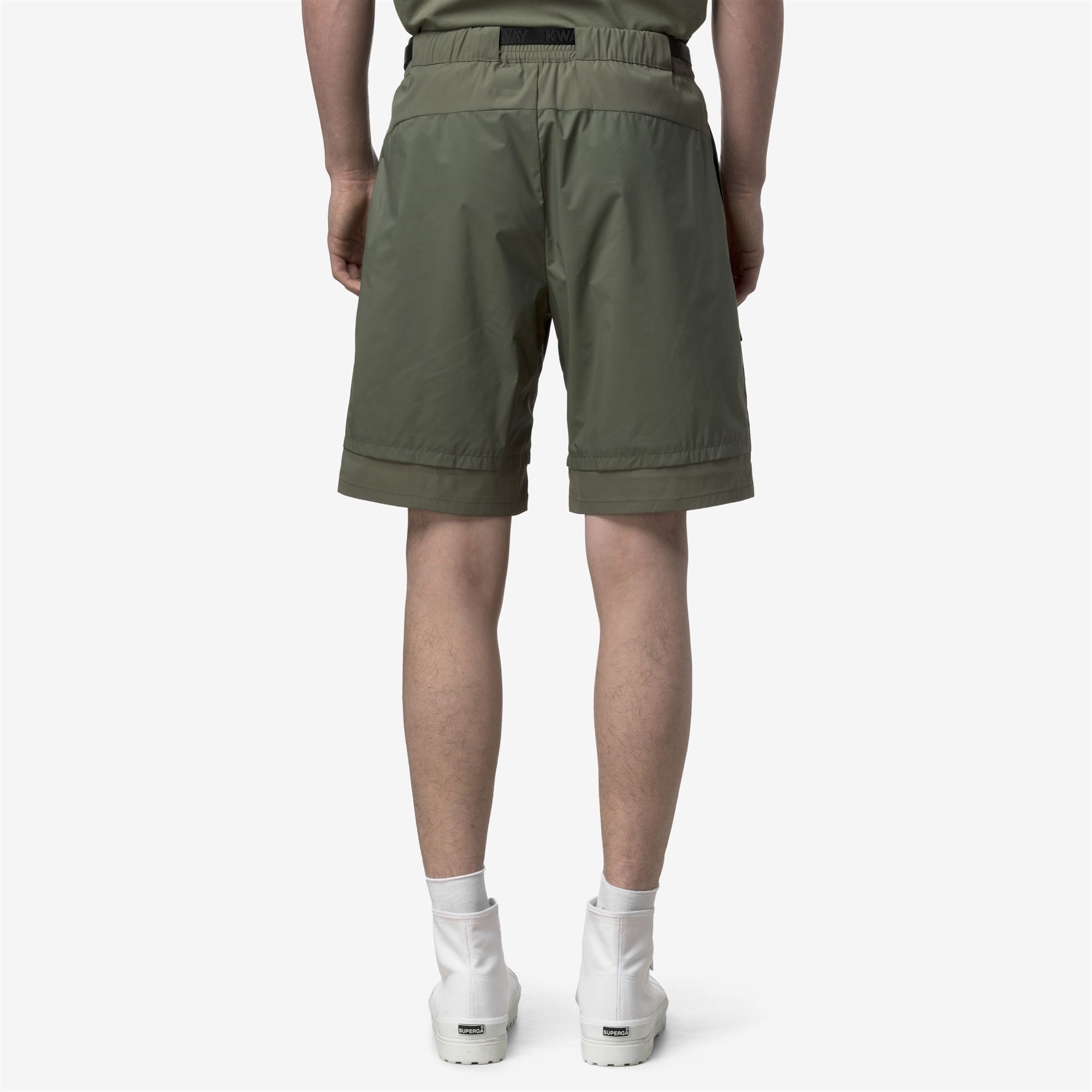 Shorts_Man_BREGER_Sport Shorts_Green Lichen - Commercial 6