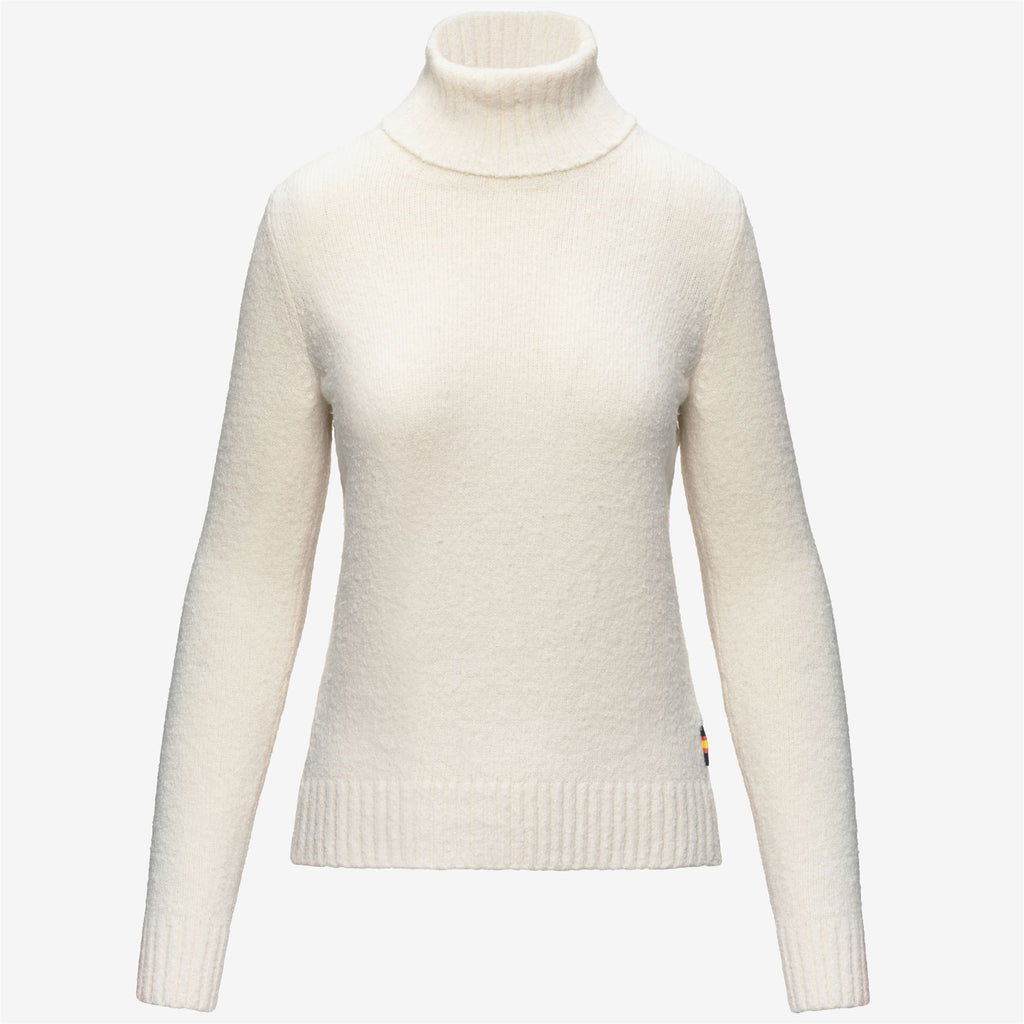 Knitwear_Woman_PEGGY SPONGE YARN_Pull Over_White Natural - Commercial 1