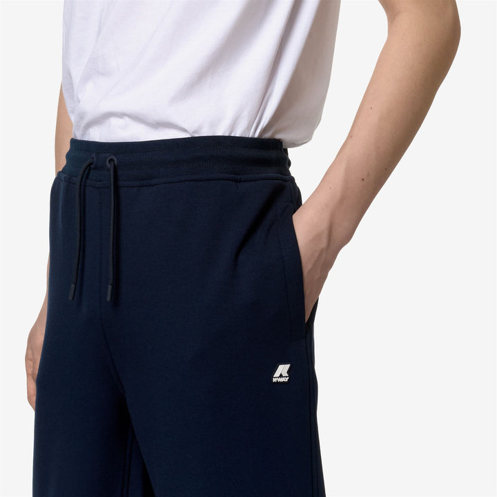 MICK LIGHT SPACER - Pants - Sport Trousers - MAN - BLUE DEPTH