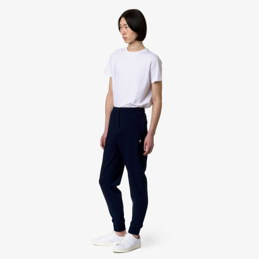 MICK LIGHT SPACER - Pants - Sport Trousers - MAN - BLUE DEPTH