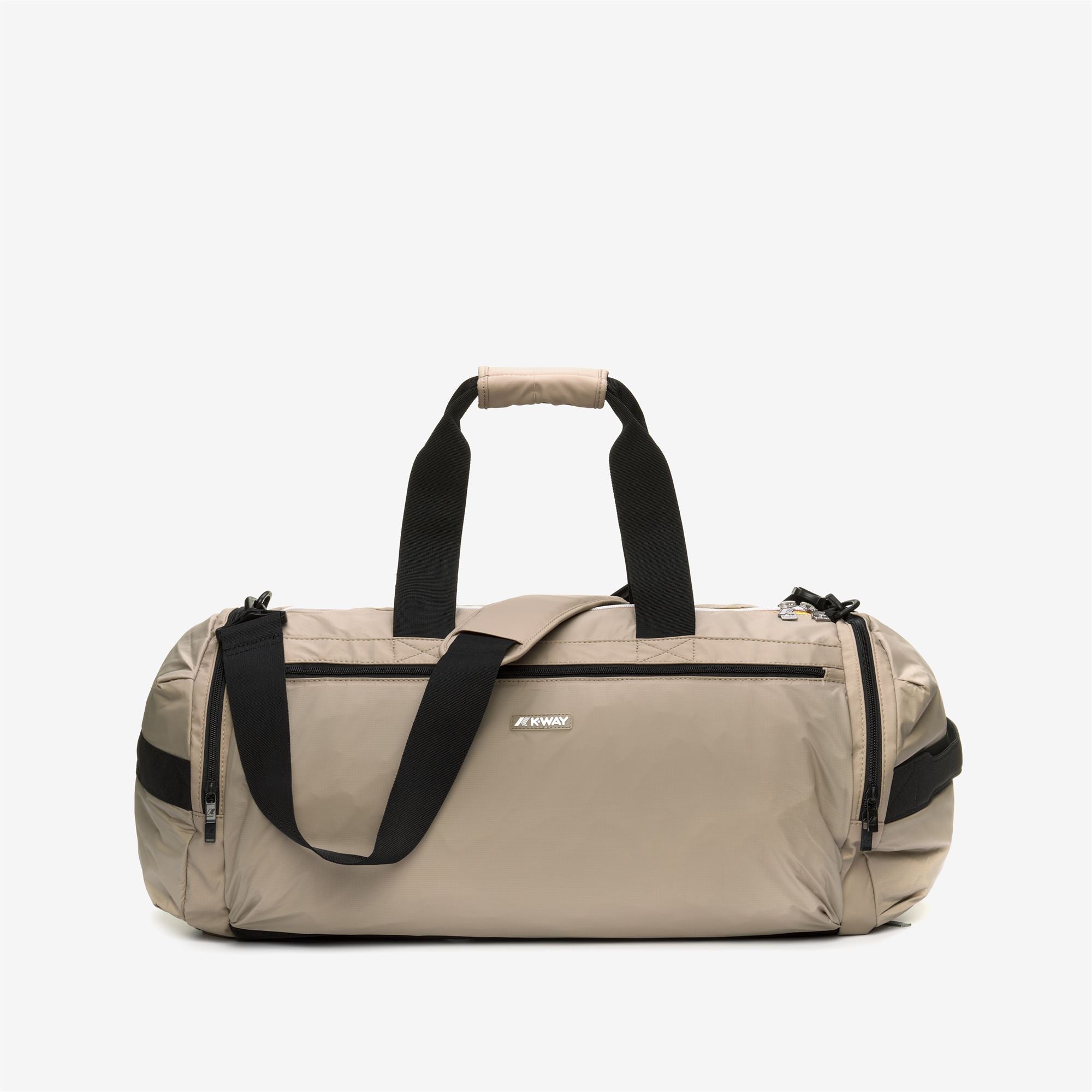 Bags_UNISEX_MAREVILLE M_Duffle_Beige Taupe - Commercial 1