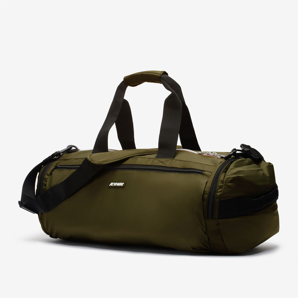 Bags_UNISEX_MAREVILLE M_Duffle_GREEN BLACKISH - Commercial 2