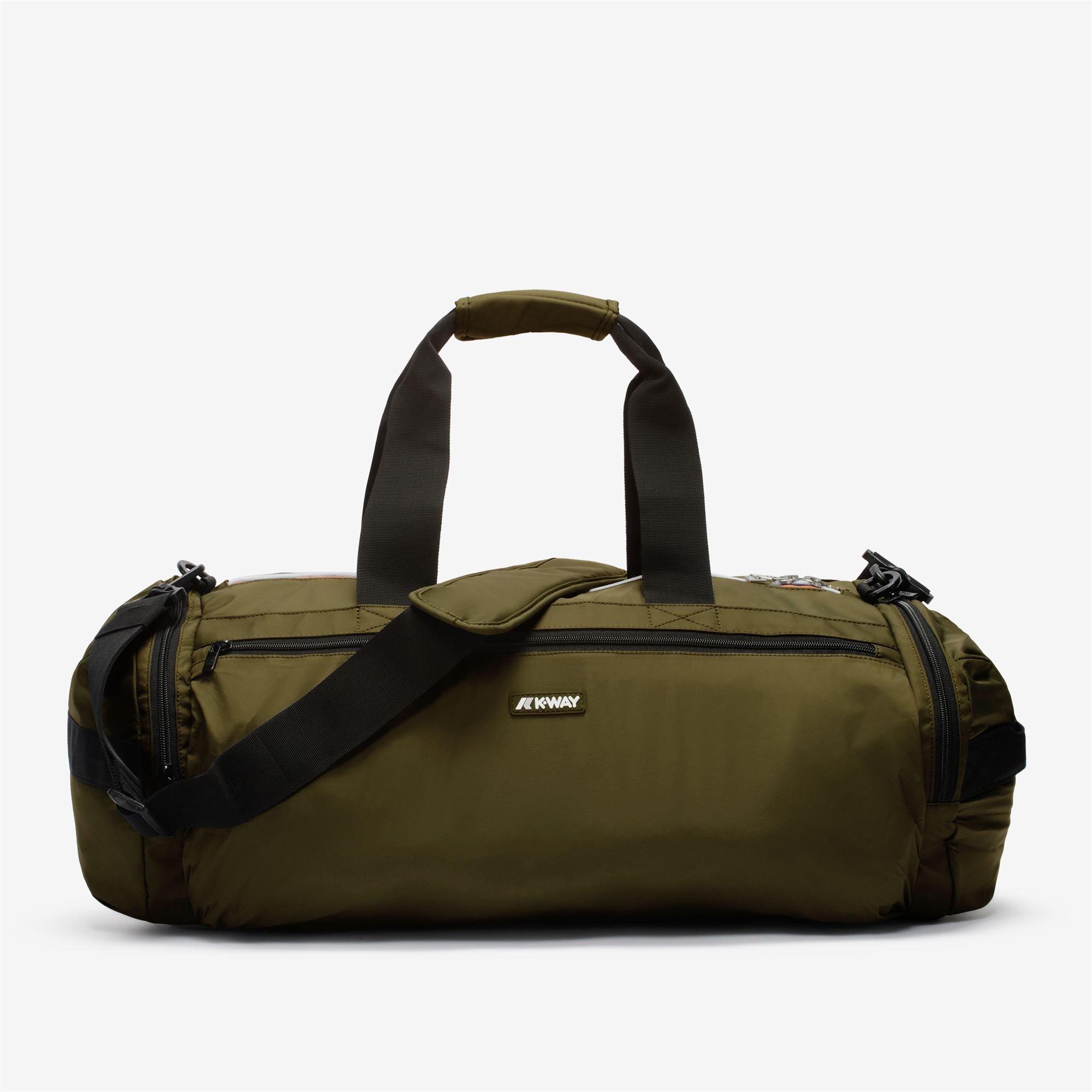 Bags_UNISEX_MAREVILLE M_Duffle_GREEN BLACKISH - Commercial 1