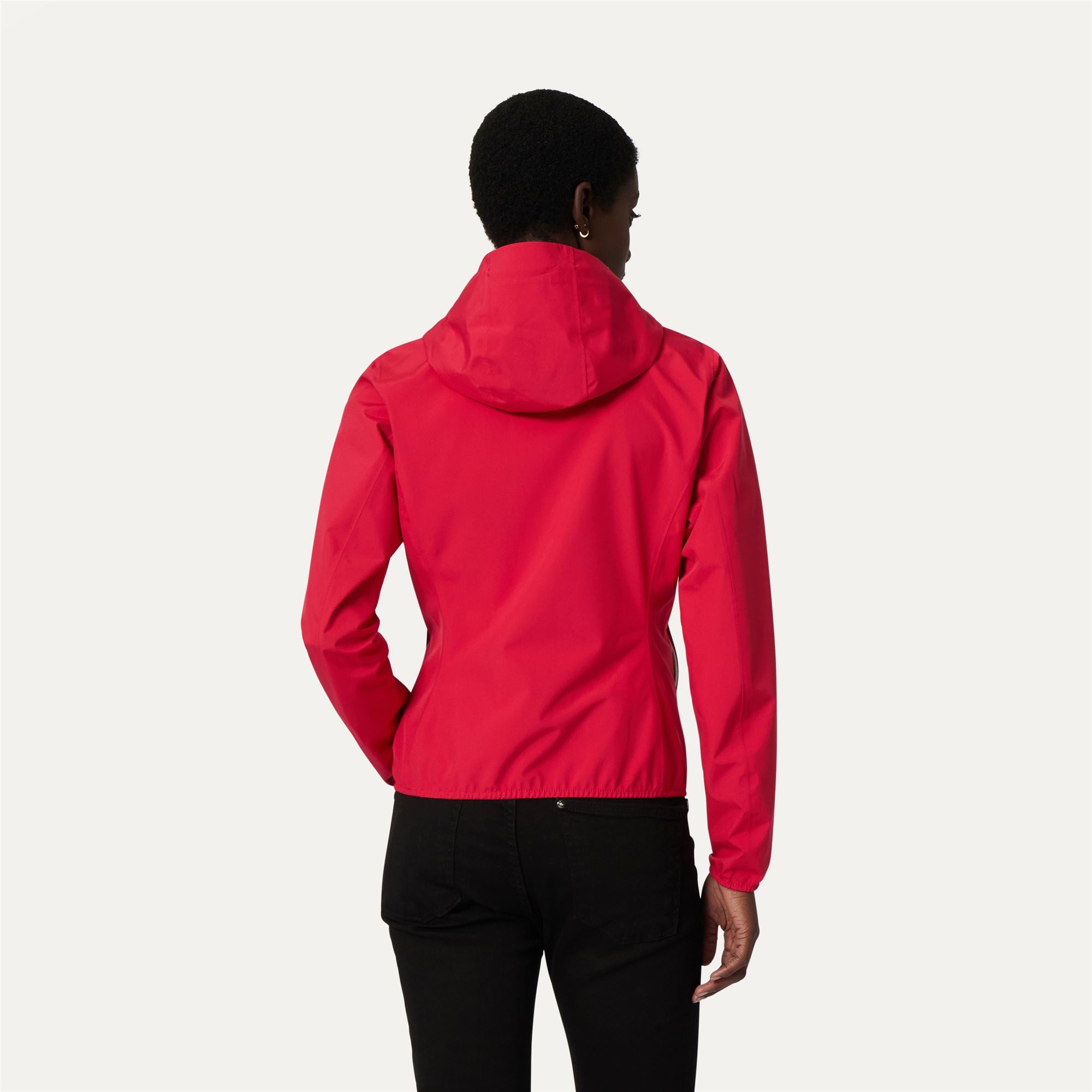 Jackets_WOMAN_LIL STRETCH DOT_Short_Red Berry - Commercial 6