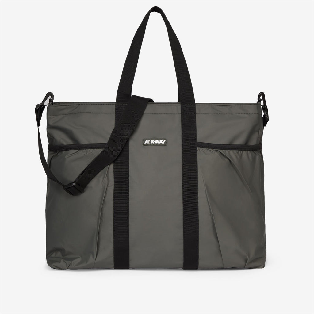 Bags_UNISEX_SAINT MALO_Tote Bag_GREEN BLACKISH - Commercial 1