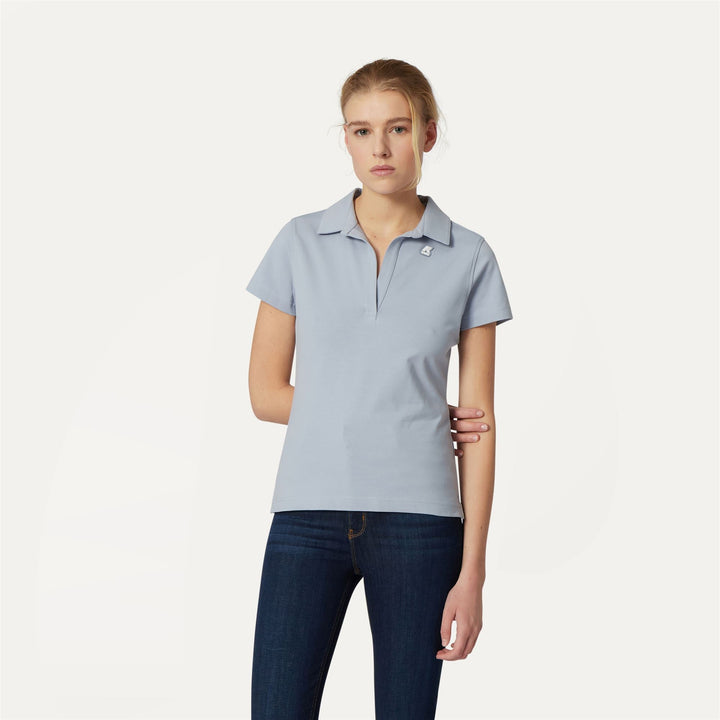 CHARLETTE - Polo Shirts - Polo - WOMAN - AZURE BLIZZARD 3