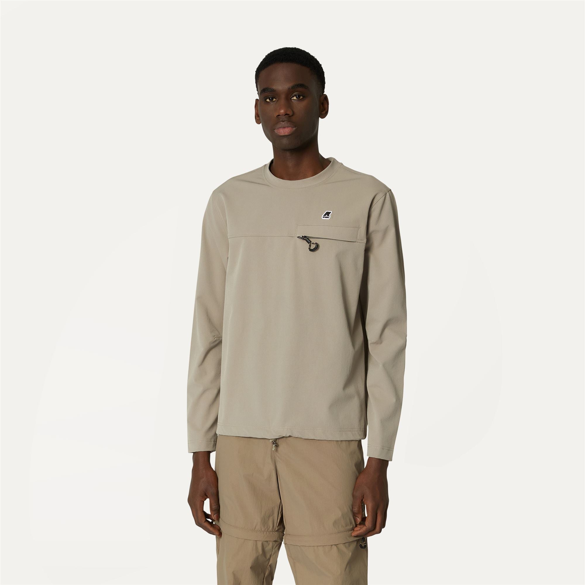 Fleece_Unisex_IMPERTY_Jumper_Beige Taupe - Commercial 4