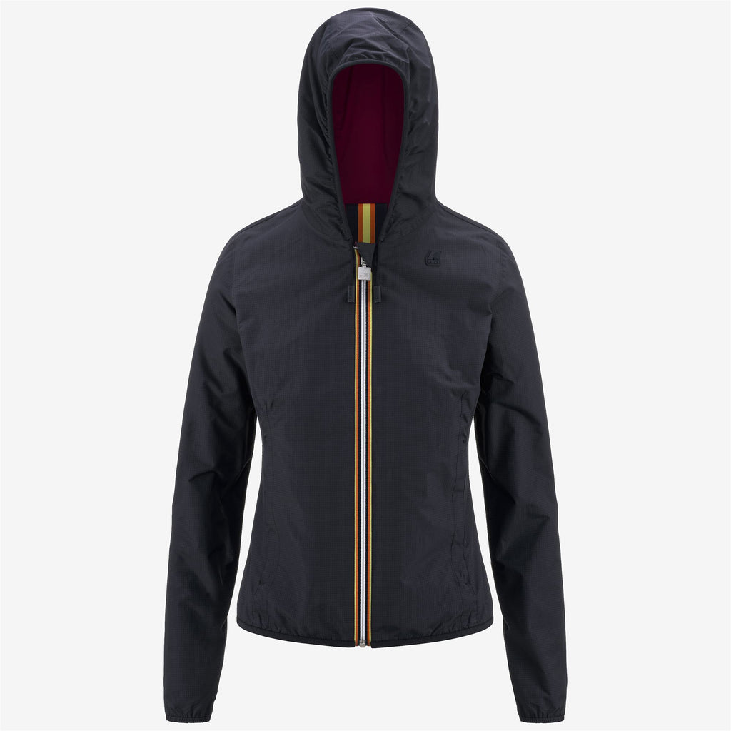 Jackets_WOMAN_LILY DOUBLE RIPSTOP_Short_Blue D-Fuchsia M - Blue Depth - Fuchsia Magenta - Commercial 1