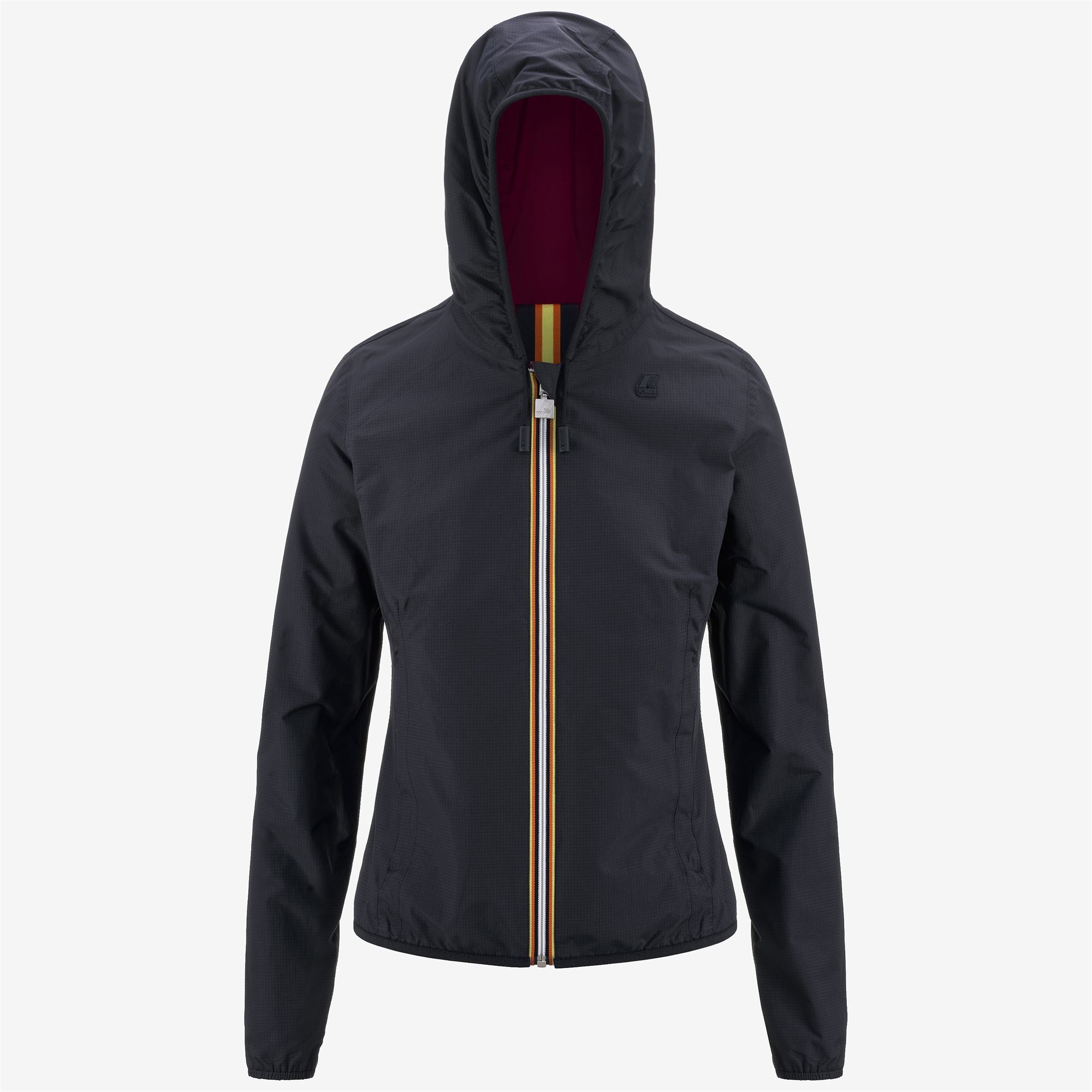 Jackets_WOMAN_LILY DOUBLE RIPSTOP_Short_Blue D-Fuchsia M - Blue Depth - Fuchsia Magenta - Commercial 1