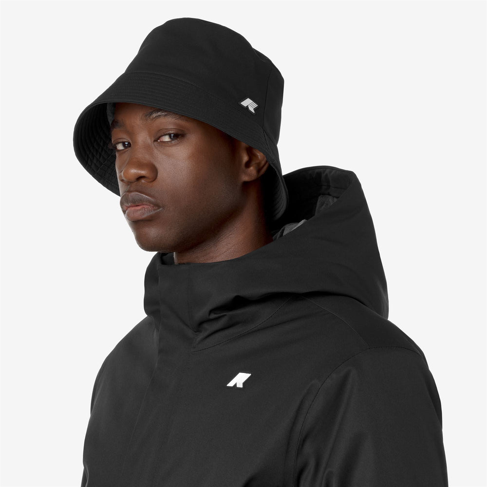 PASCALLE TWILL MARMOTTA - Headwear - Hat - UNISEX - BLACK P-BLUE A 02