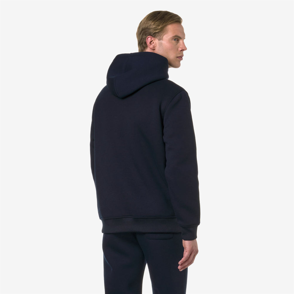 Fleece_MAN_BERNIE SPACER_Pull Over_Blue Depth - Commercial 6