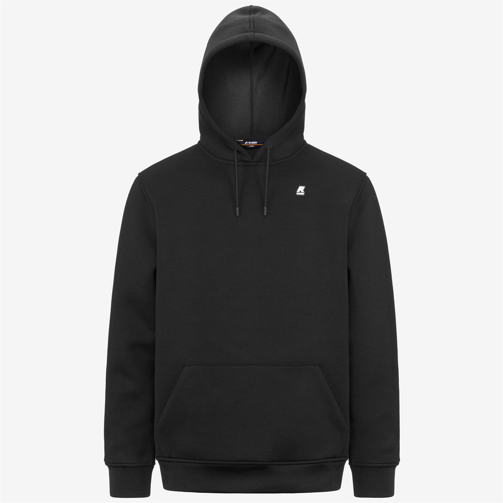Fleece_MAN_BERNIE SPACER_Pull Over_Black Pure - Commercial 1