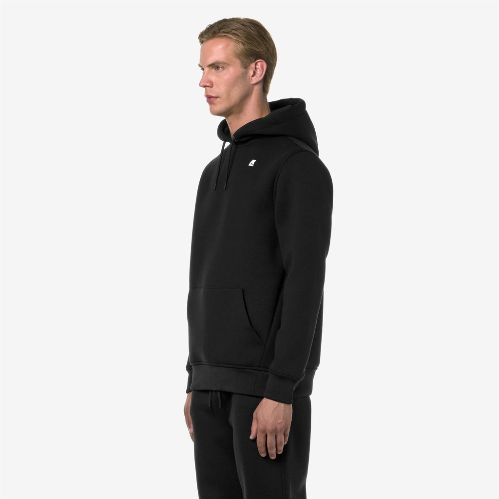 Fleece_MAN_BERNIE SPACER_Pull Over_Black Pure - Commercial 5