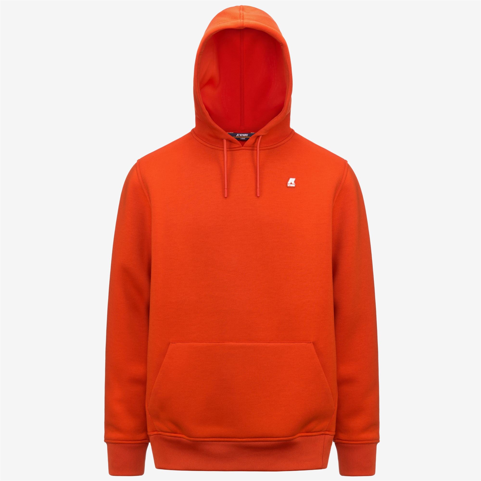 Fleece_Man_BERNIE SPACER_Pull Over_Orange Pumpkin - Commercial 1