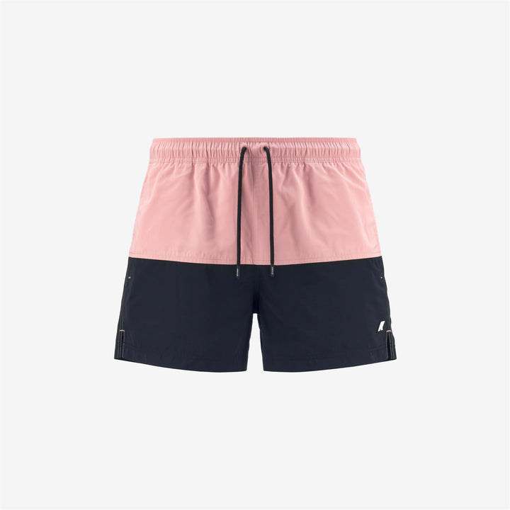 LESLIE - Bathing Suits - Swimming Trunk - MAN - PINK P-BLUE D 1