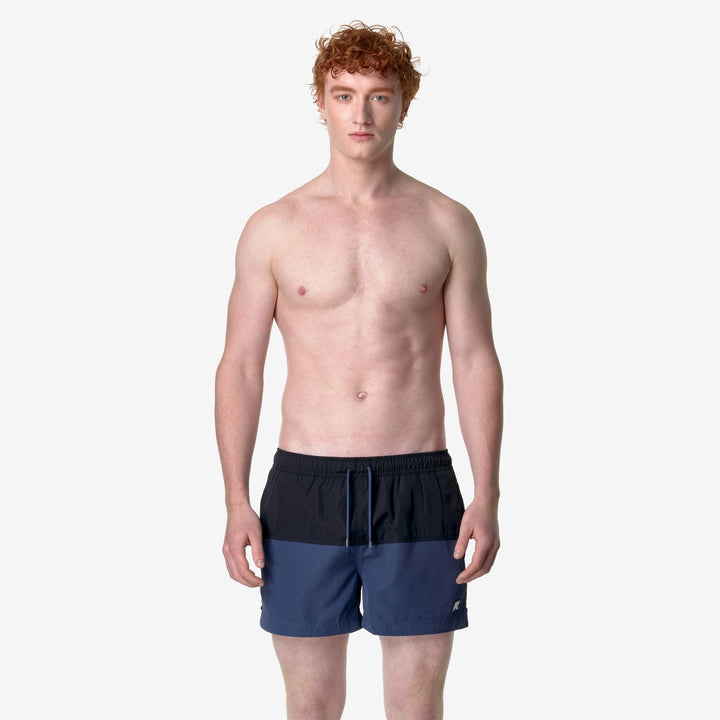 LESLIE - Bathing Suits - Swimming Trunk - MAN - BLUE D-BLUE F 3