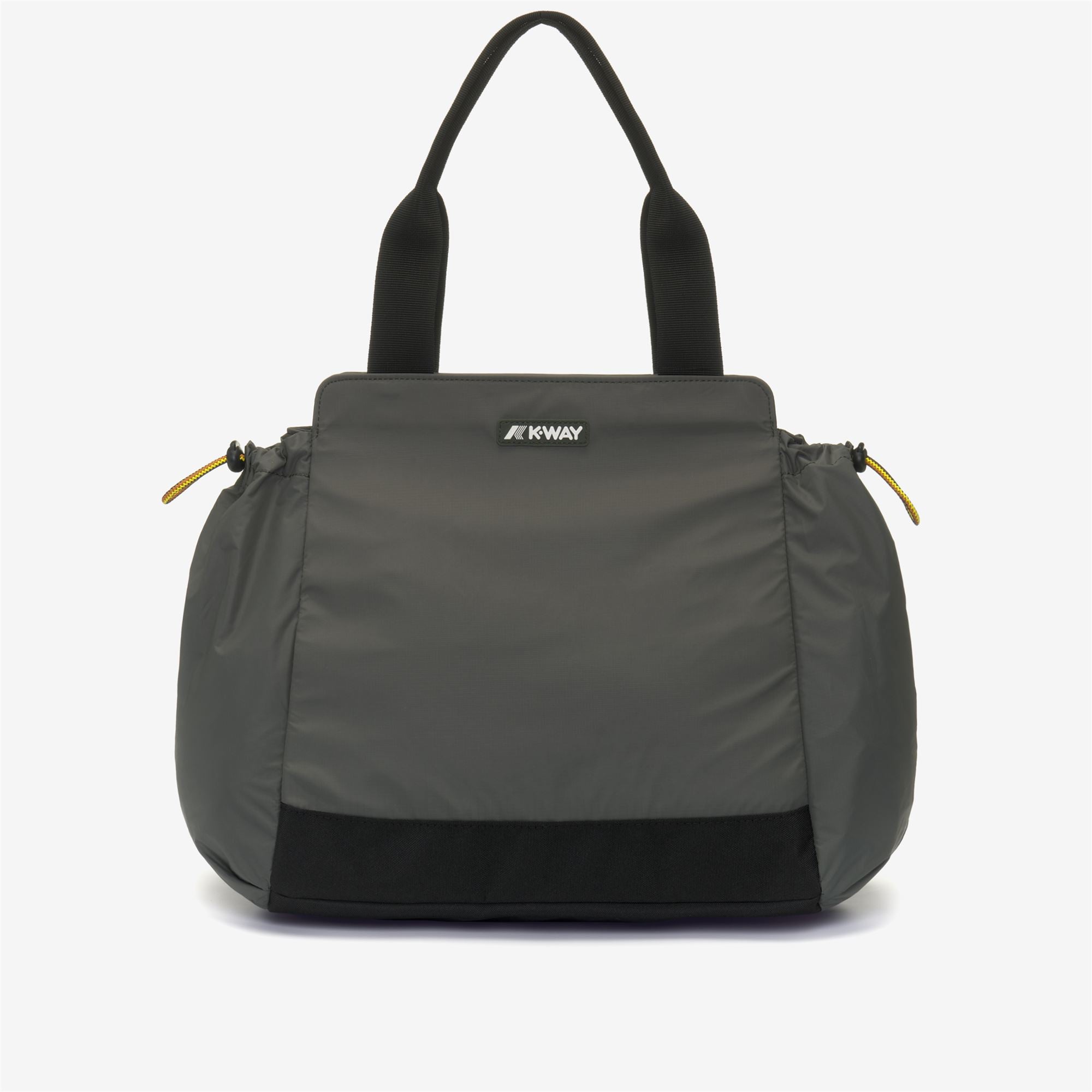 Bags_WOMAN_AISY_Tote Bag_GREEN BLACKISH - Commercial 1