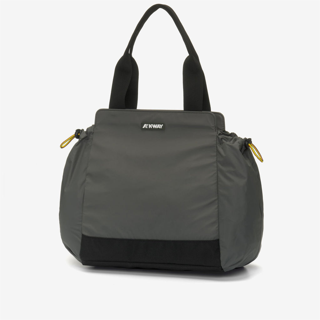 Bags_WOMAN_AISY_Tote Bag_GREEN BLACKISH - Commercial 2