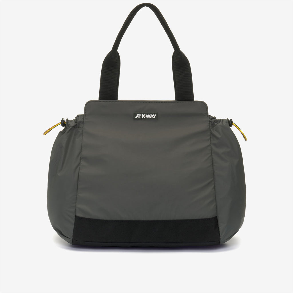 Bags_WOMAN_AISY_Tote Bag_GREEN BLACKISH - Commercial 1