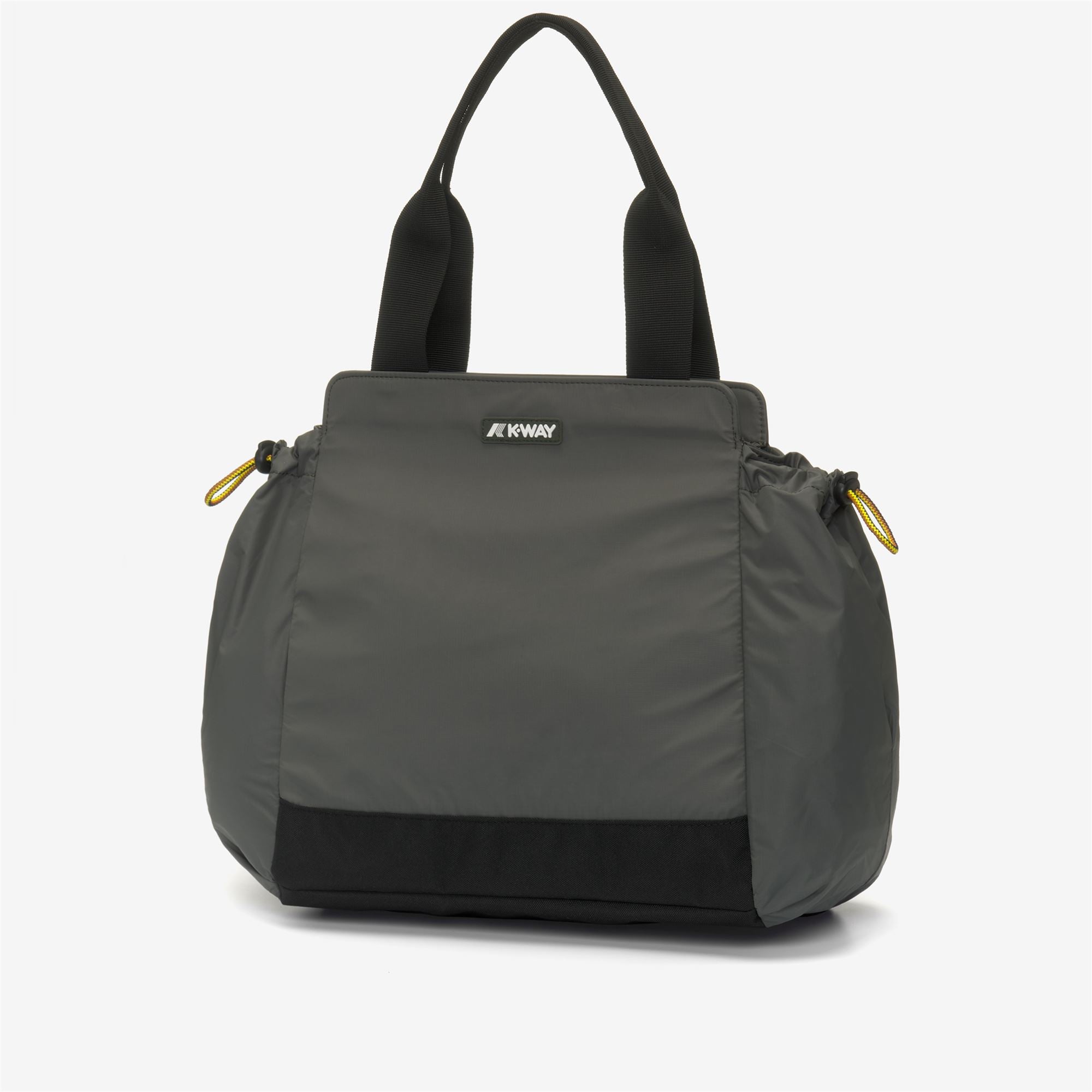 Bags_WOMAN_AISY_Tote Bag_GREEN BLACKISH - Commercial 2