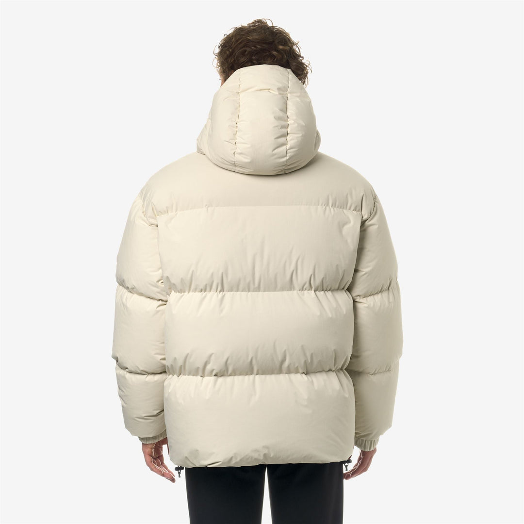 Doudoune Homme Clauden Amiable Thermo Heavy Beige K-Way Officiel